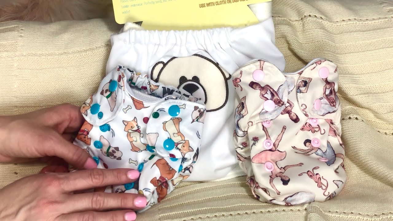 My New CLOTH REUSABLE Diapers for Reborn Dolls Preemie/Newborn