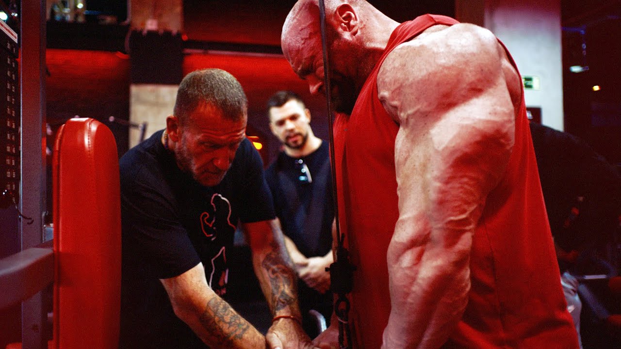 HIT Push Training на пределе возможностей с Дорианом Йейтсом (все подходы)