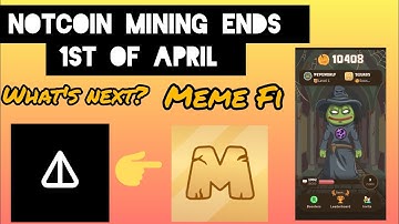 #Memefi is the next tap to mine project #notcoin