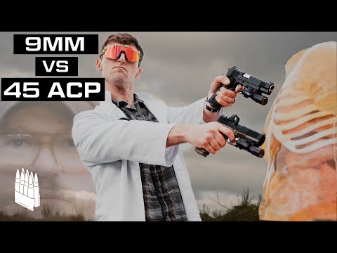 9mm vs 45 ACP, WE END THE DEBATE. The Human Torso Test.