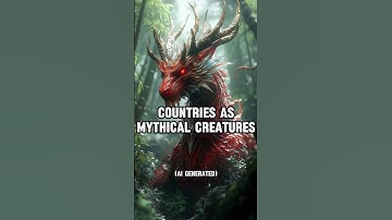 Ai Draws Countries as Mythical Creatures! #midjourney #dragon #mythicalcreatures