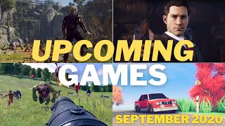 TOP 5 BEST UPCOMING GAMES - SEPTEMBER 2020 (PC\/PS4\/XBOX ONE)