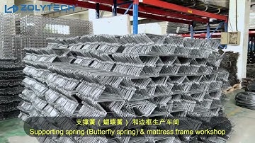Factory Cases - Bed Net Manufacturer / Bonnell And Pocket Spring Production Line