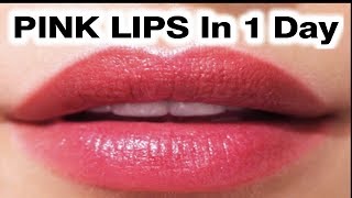 Get Soft Pink Lips in 1 Day at home naturally / DIY Lip Stain / 100% Working / RABIA SKIN CARE screenshot 3