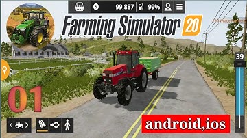 Farming Simulator 20 Gameplay Walkthrough(android, ios)part 01