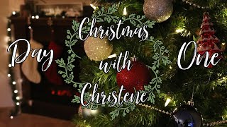 Decorating for Christmas Vlog! | Christmas with Christene