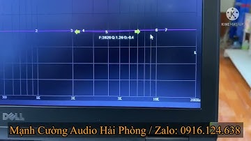 Vang số dBacoustic S500p. Hướng dẫn nhanh tới ae cách chỉnh và lưu chương trình trên máy tính