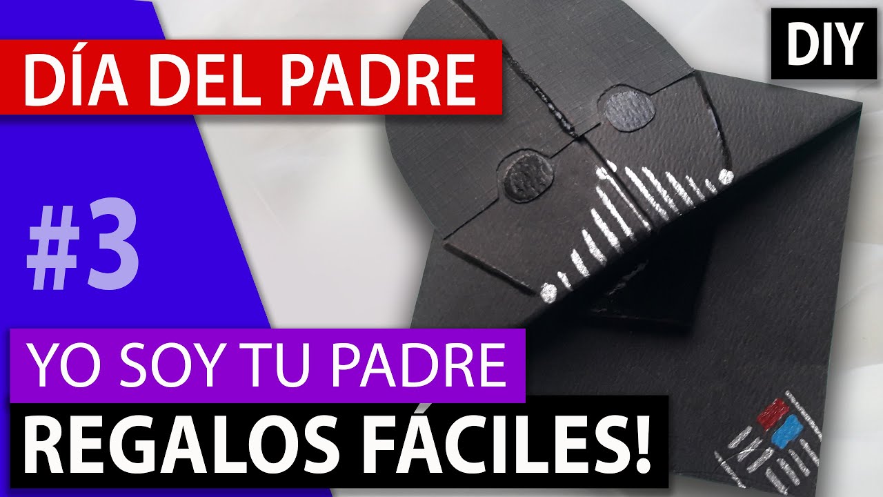 Ziwenhu Tarjeta del día del padre de Star Wars, regalos divertidos del día  del padre, regalo de Star Wars, día del padre de Darth Vader, tarjetas de