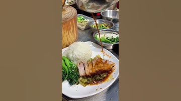 ASMR Street Food Guangdong roast suckling pig training,asian street food#short#shorts