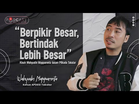 Gagasan Segar untuk Takalar: Wahyudin Mapparenta Siap Bertarung