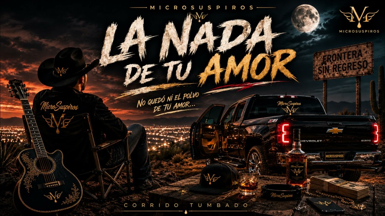 La Nada de Tu Amor 🌵 | Corrido Tumbado Original | MicroSuspiros