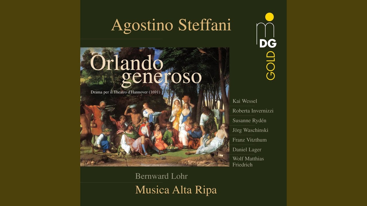 Orlando Generoso: Act I: Qui lasciato ho Medoro (Rezitativ Angelica)
