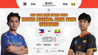 PHILIPPINES vs MYANMAR | ASIAN GAMES 2026 QUALIFIERS - GAME 1 | Mobile Legends screenshot 4
