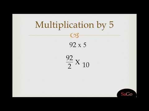 Vedic Maths Trick - Multiplication of any number by 5 | Vedic Maths Teacher Training Course Tutorial