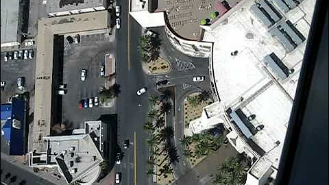 Guy jumping off of Stratosphere