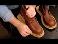 World's Toughest Moc Toe Boots - How It's Made - Nicks Handmade Boots