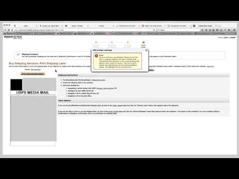 How to Fix Amazon Java Problem when Printing Postage Labels