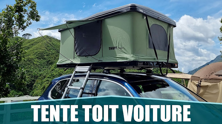 LA MEILLEURE TENTE DE TOIT POUR VOITURE - Thule Basin