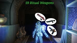 Destiny 2: Shadowkeep | Season 9 Ritual Weapons | Buzzard, Python & Komodo