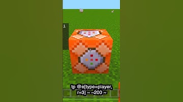 Infinite Falling Minecraft Command Blocks [MCPE / Console / PC] #shorts