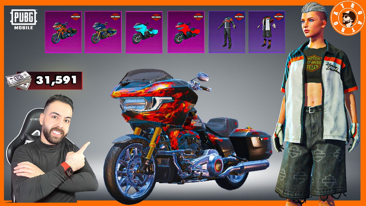 تفتيح صندوق دراجات النارية #ببجي_موبايل #ببجي #pubgmobile