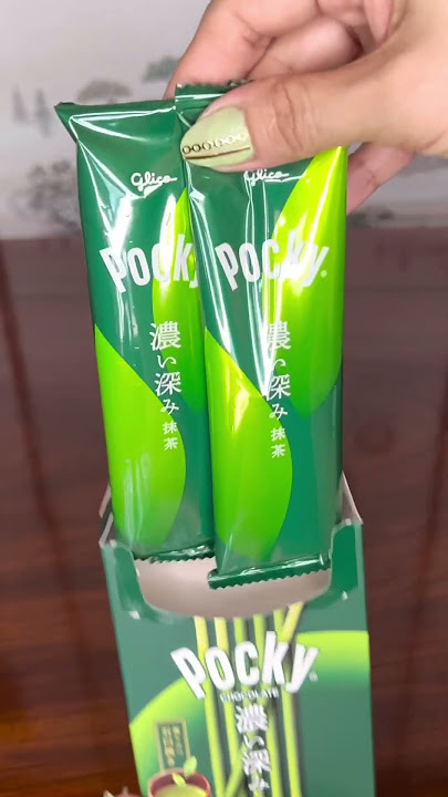 Download lagu ASMR | Matcha Pocky Unboxing #shorts #unboxing #matcha #pocky #satisfying #asmr