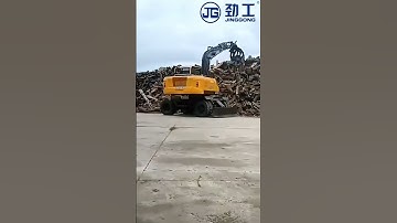 China Jinggong Excavation Log Grapples: The Golden Partner for Forestry Harvesting