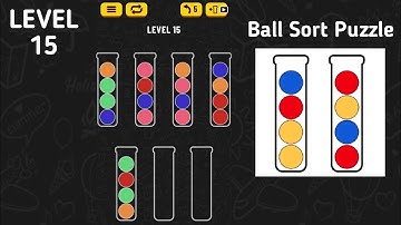 Ball Sort Puzzle Level 15