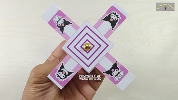 Cara Membuat Pemadam Gangsing Kertas || pemadam gasing viral 