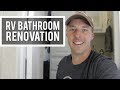 RV Bathroom Remodel!