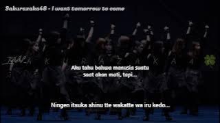 Sakurazaka46 - I want tomorrow to come (Aku ingin hari esok datang)
