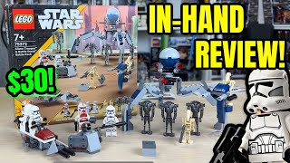 Two LEGO Star Wars January 2024 Set Image Leaks, Prices & Release Dates  (75384 Crimson Firehawk and 75372 Clone Trooper & Battle Droid Battle Pack)  - Toys N Bricks