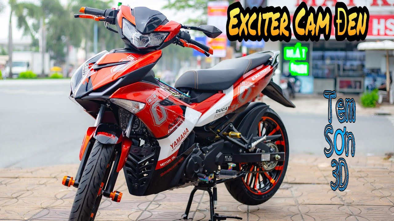 Giá Xe Yamaha Exciter Màu Cam Đen 2020 | Quang Ya - YouTube