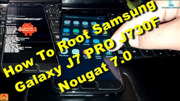 Root Samsung Galaxy J7 Pro J730F J730F DS Nougat 7.0