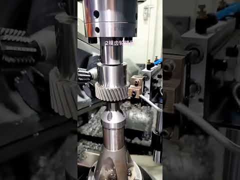 CNC Gear Hobbing Machine With Automatic Hob Cutter Tool Setting Function