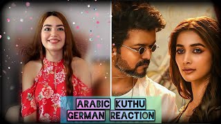 Arabic Kuthu - Video Song | Beast |  German Reaction