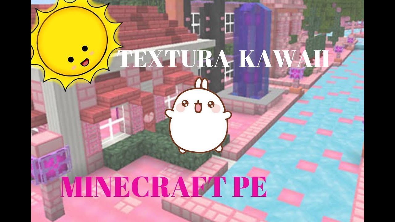 COMO BAIXAR TEXTURA KAWAII PARA MINECRAFT PE (TODAS AS  