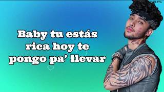 CNCO &amp; Natti Natasha - Honey Boo (Letra/Lyrics)