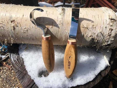 Couteau à Crochet Sculpture Sur Bois - Outil Professionnel Pour Cuillères Et Débutants - Droitier