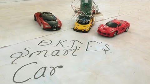 Autonomous Smart RC Car using Python+Opencv and PHP