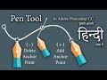 Pen Tool in Adobe Photoshop in Hindi