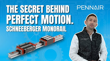 SCHNEEBERGER Monorail MR & BM | Precision Linear Guides | PennAir