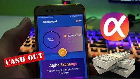 How To Sell Alpha Coins & Withdraw Money