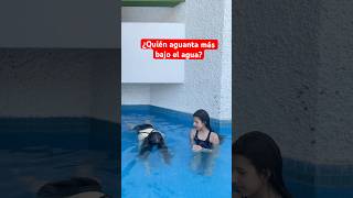 Quién Aguanta Más Bajo El Agua?