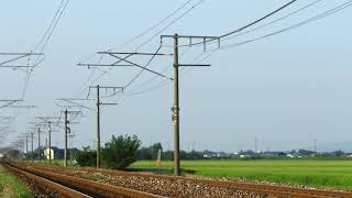 2019/08/03 115系キムワイプ6連信越本線快速列車3374M 東光寺通過