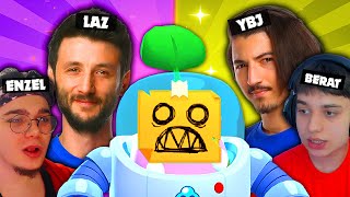 BÜTÜN YOUTUBER'LARLA VS ATTIM!? Brawl Stars