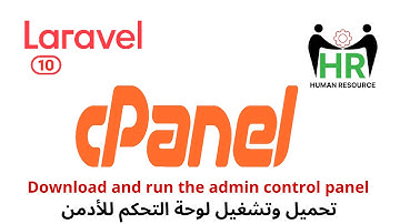 7 - Download and run the admin panel - Laravel employee management project complete php #laravel