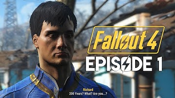 Fallout 4 Playthrough - Episode 1 - Leaving Vault 111 (Survival Mode)