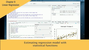 Chapter 9: Linear Regression in R