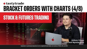 Placing Bracket Order & Adjusting on Chart | tastytrade Stock & Futures Live Demo (4/8)